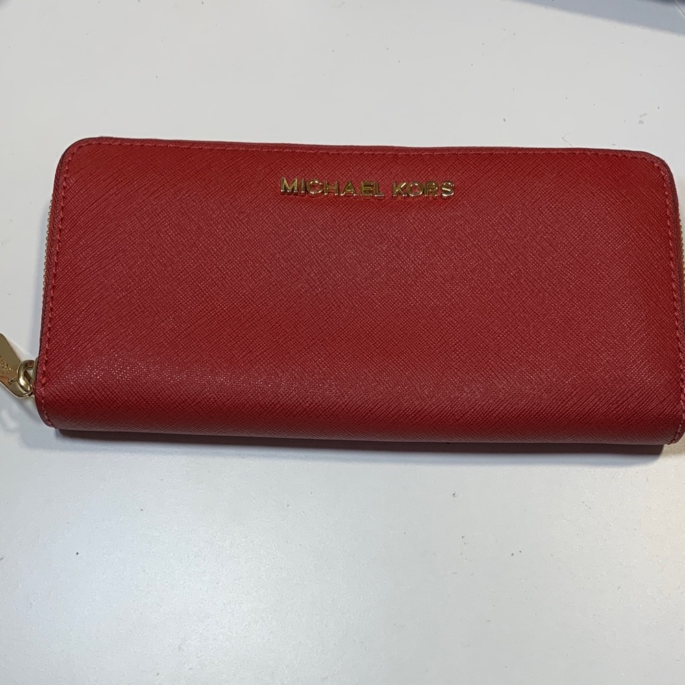 Michael Kors Red Wallet